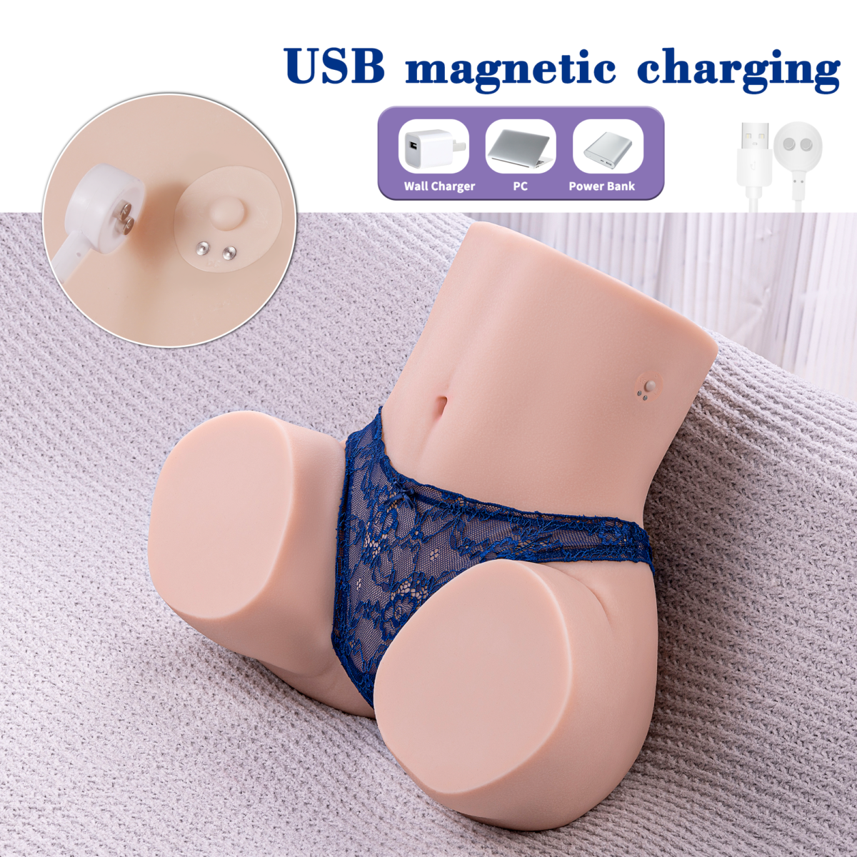 27.56LB Telescoping Sex Doll Ass Male-Masturbator - Image 5