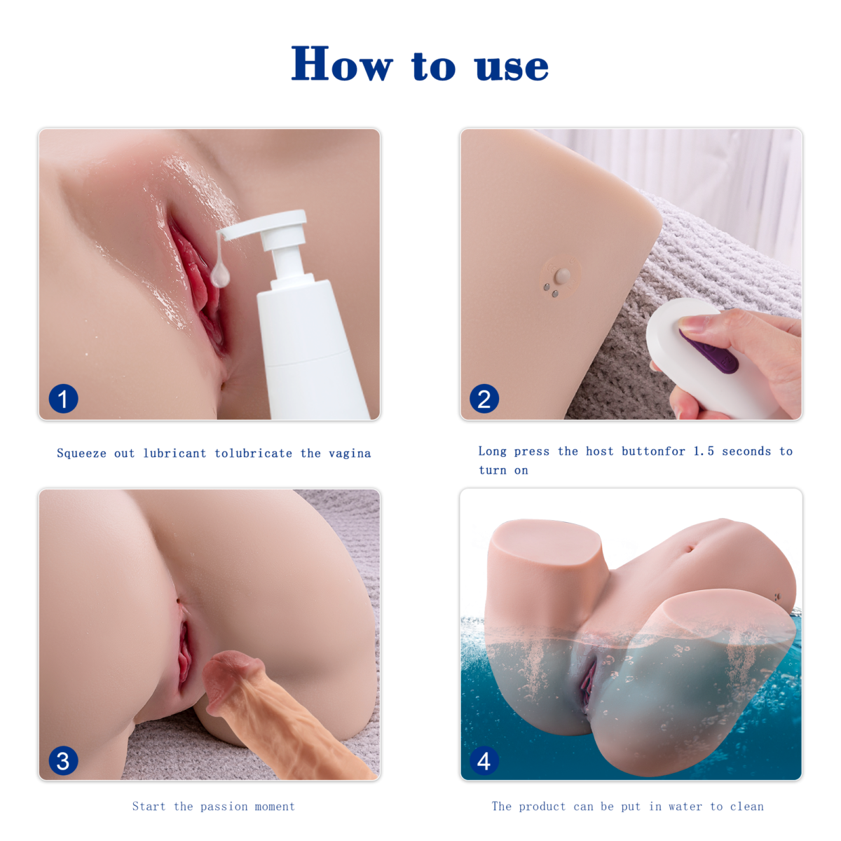 27.56LB Telescoping Sex Doll Ass Male-Masturbator - Image 7