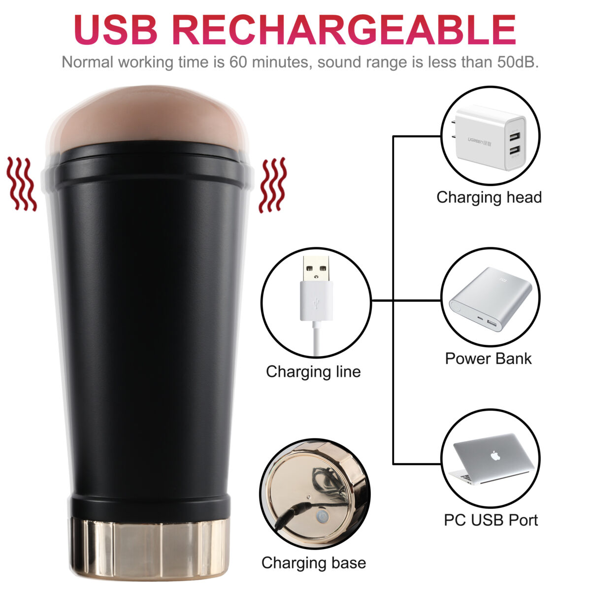 Realistic Textured Pocket Vagina Pussy Man Masturbation Stroker - Image 9