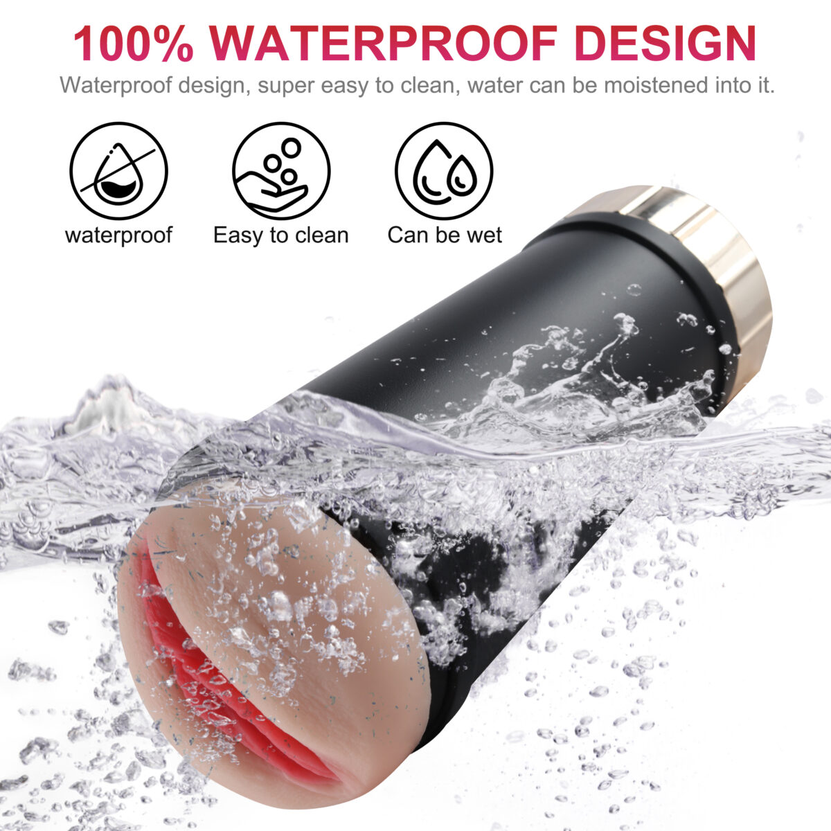Realistic Textured Pocket Vagina Pussy Man Masturbation Stroker - Image 10