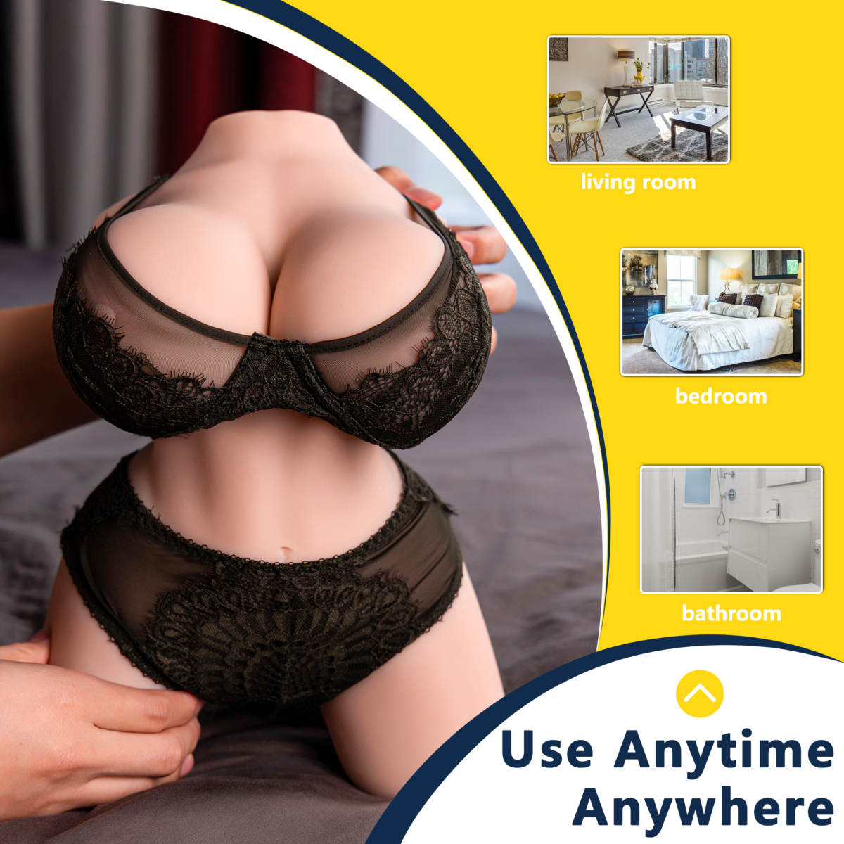 8.82LB  Realistic Adult Sex Toys Pleasure for Men Male Masturbator Lifelike Tunnel Design - Image 8